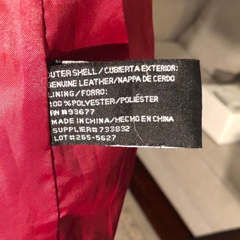 NEWER WORTHINGTON LEATHER JACKET - Picture 5 of 5